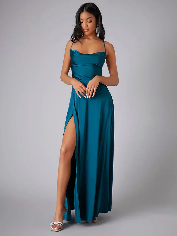 Evelyn | Women Summer Slit Maxi Dress