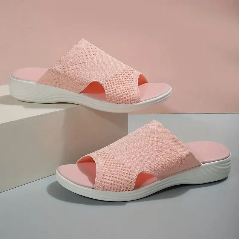Marie | Womens Orthopedic Slip On Slide Sandals