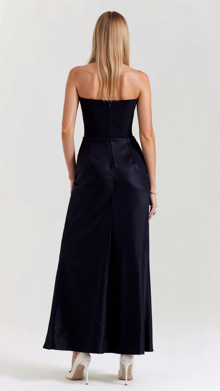 Isabella | Women Wedding Guest Column Maxi Dress