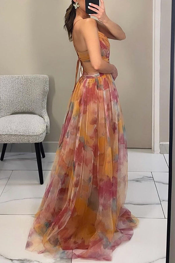 Hailey | Women’s Summer Spaghetti Backless Maxi Dress