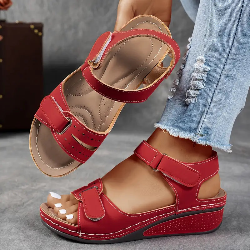 Harper | Women’s Comfort Wedge Summer Sandals