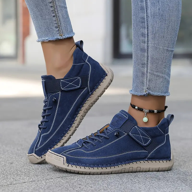Alyssa | Women’s Orthopedic Hook Loop Casual Sneakers