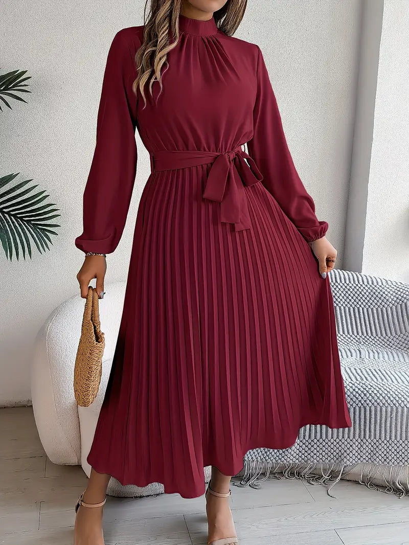 Joanna | Women Summer Long Sleeve Midi Dress