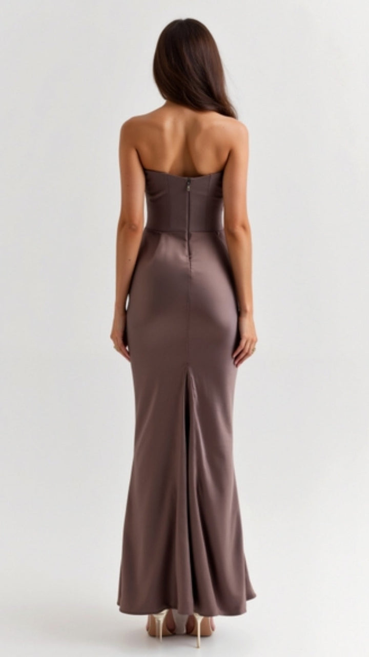 Isabella | Women Wedding Guest Column Maxi Dress