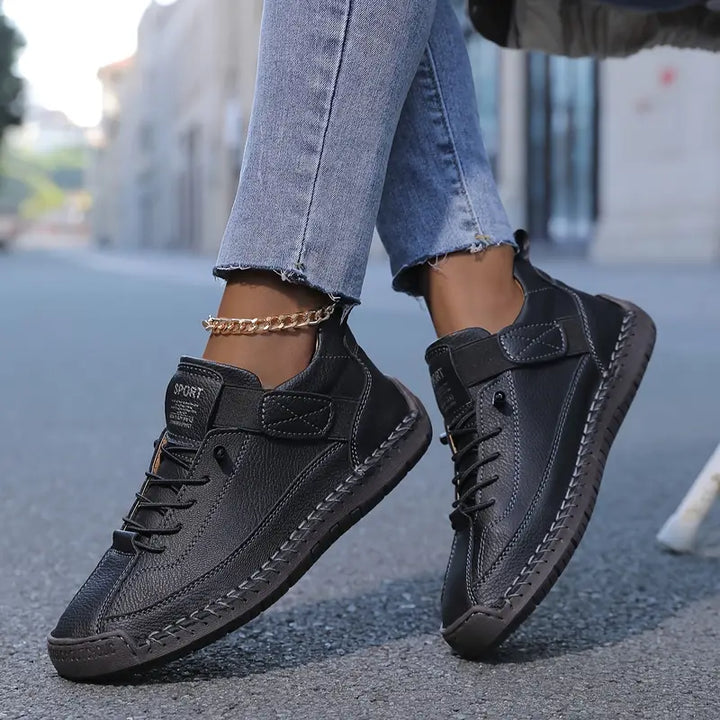 Alyssa | Women’s Orthopedic Hook Loop Casual Sneakers
