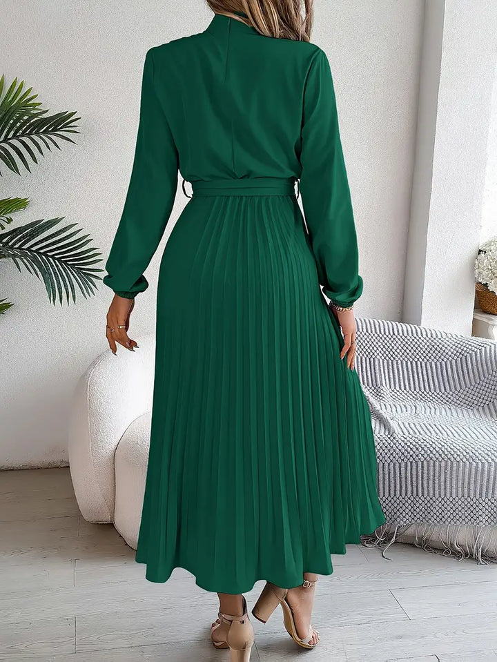 Joanna | Women Summer Long Sleeve Midi Dress