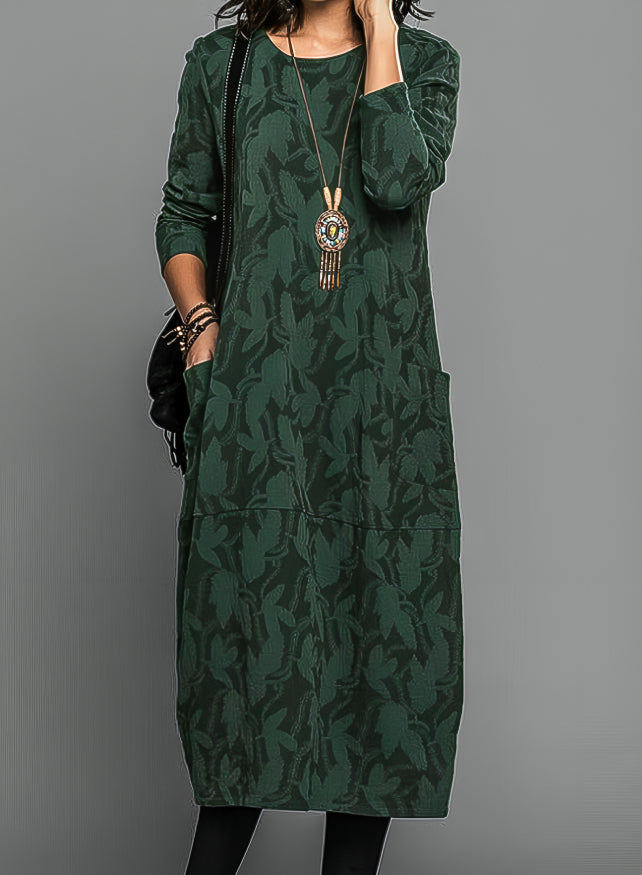 Audrey | Women Wedding Guest Printed Midi Dress