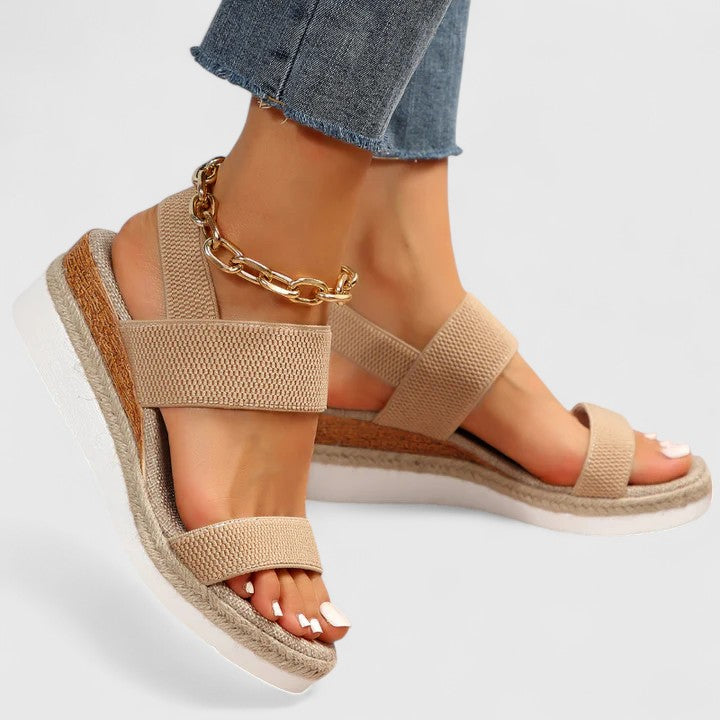 Ashley | Women’s Orthopedic Platform Strap Sandals
