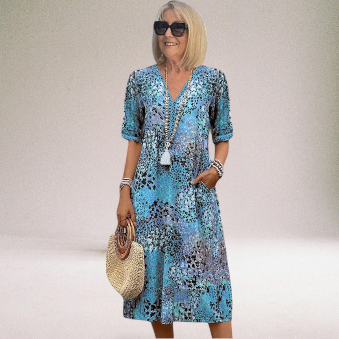 Faith | Women Summer Wedding Guest Midi Dress