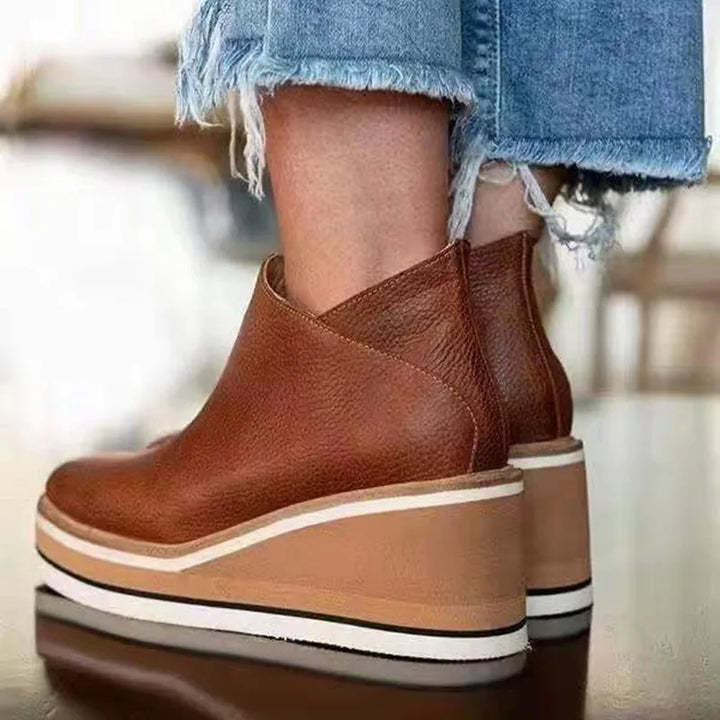 Ella | Women’s Orthopedic Platform Ankle Boots