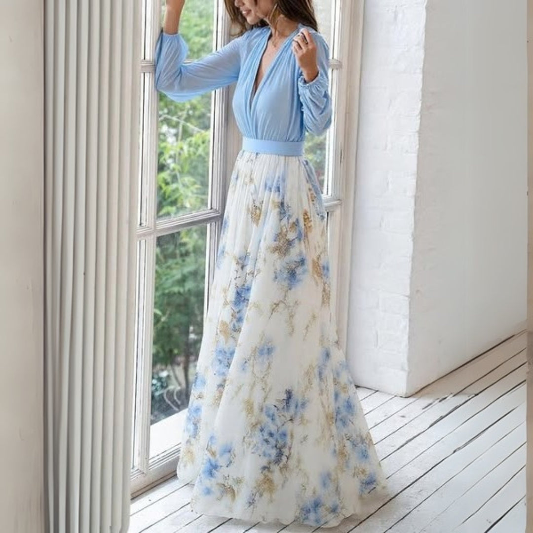 Amelia | Women Summer Long Sleeve Maxi Dress