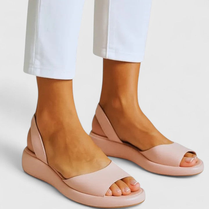 Victoria | Womens Platform Slingback Sandals