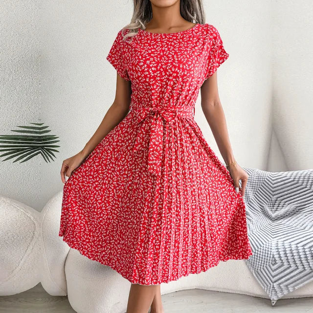 Alyssa | Women Summer Floral Midi Dress