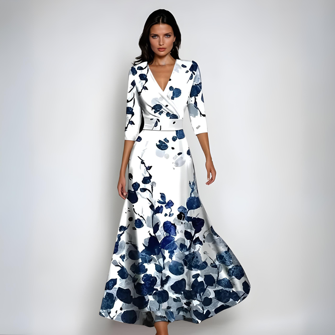 Brooklyn | Women Summer Floral Wrap Maxi Dress