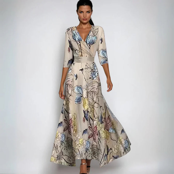Brooklyn | Women Summer Floral Wrap Maxi Dress