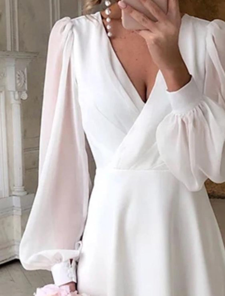 Kayla | Women Wedding Guest Long Sleeve Dress