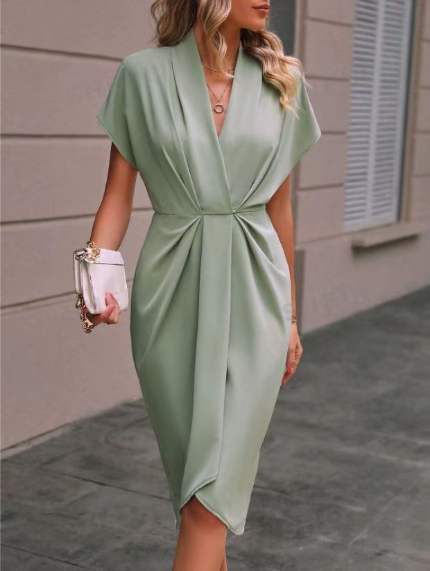 Danielle | Women Summer V Neck Midi Dress