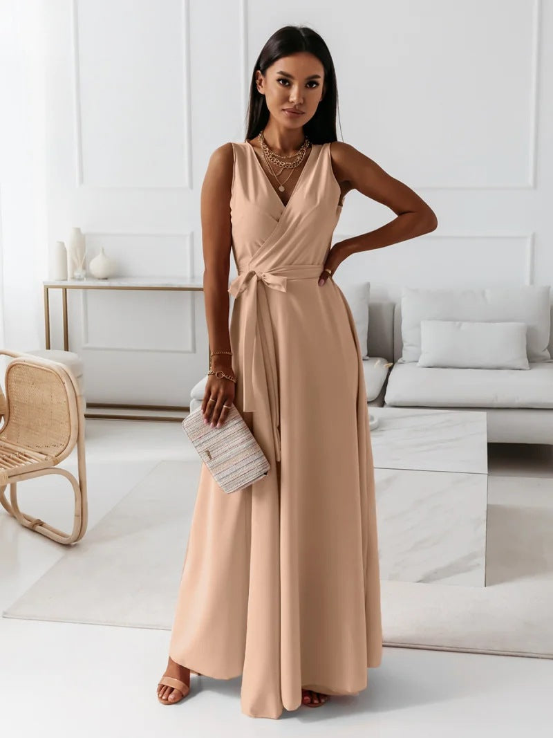 Charlotte | Women Wedding Guest Wrap Maxi Dress