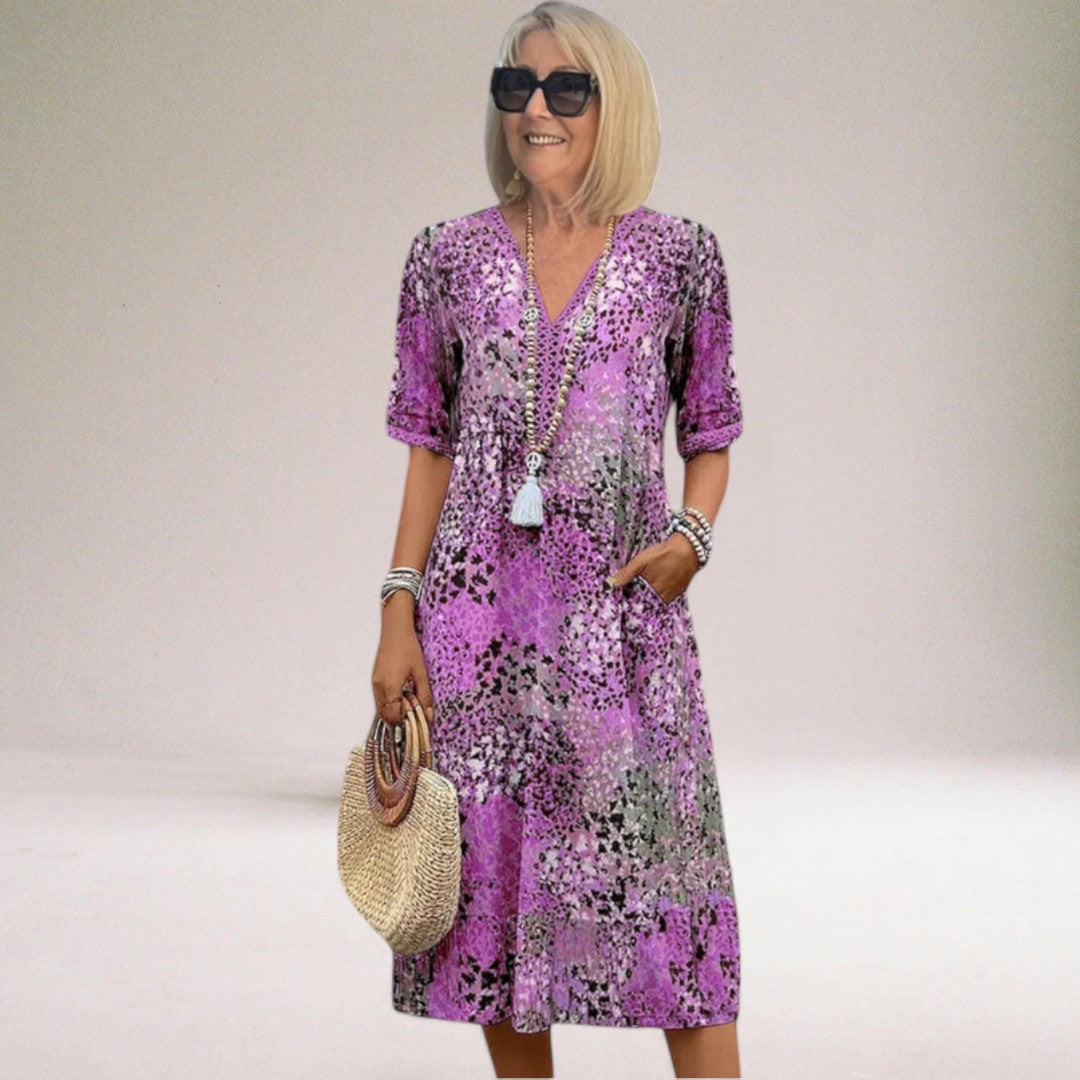 Faith | Women Summer Wedding Guest Midi Dress
