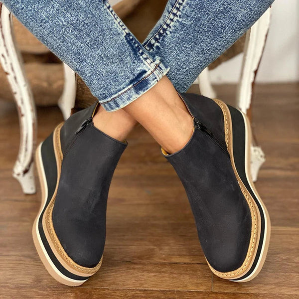 Ella | Women’s Orthopedic Platform Ankle Boots