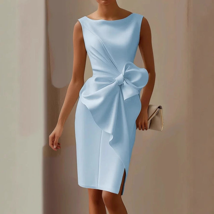 Charlotte | Women Summer Bow Detail Midi Dress