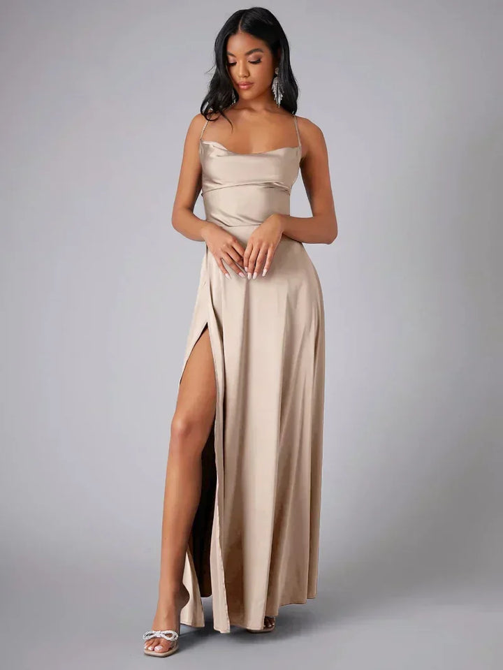 Evelyn | Women Summer Slit Maxi Dress