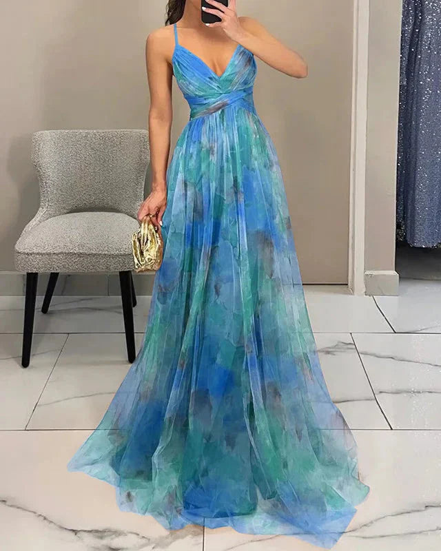 Hailey | Women’s Summer Spaghetti Backless Maxi Dress