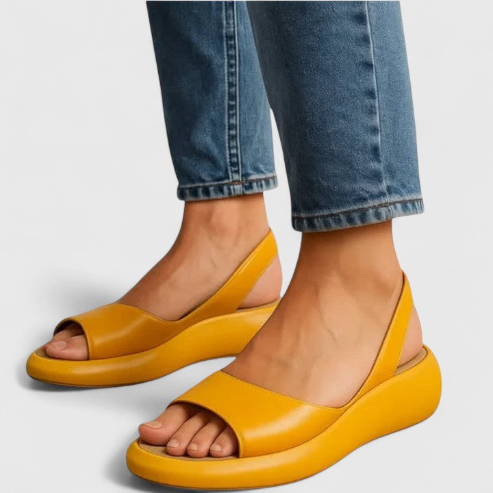 Victoria | Womens Platform Slingback Sandals
