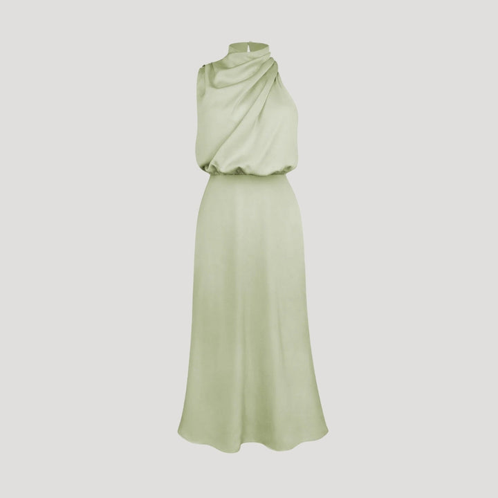 Amelia | Women Wedding Guest High Neck Dress