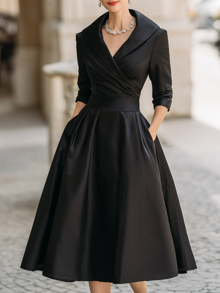 Jasmine | Women’s Classic Wrap Midi Dress