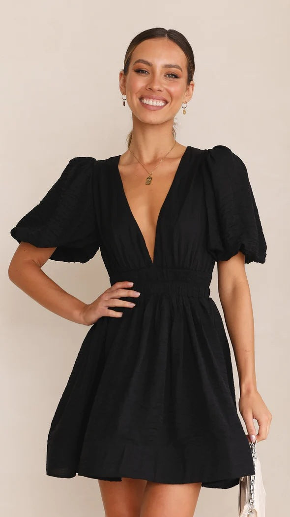 Brooklyn | Women Wedding Guest V Neck Dress