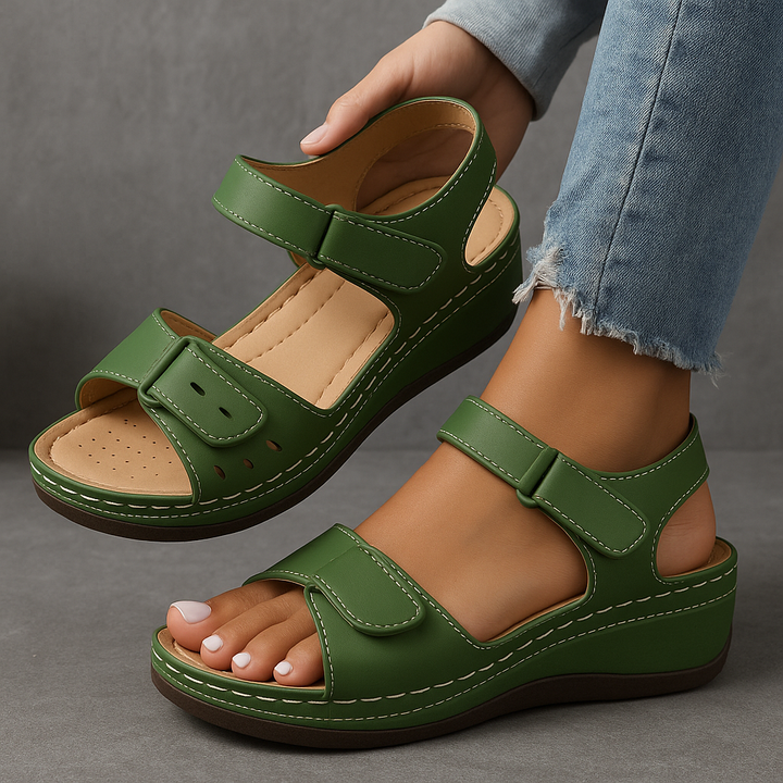Harper | Women’s Comfort Wedge Summer Sandals