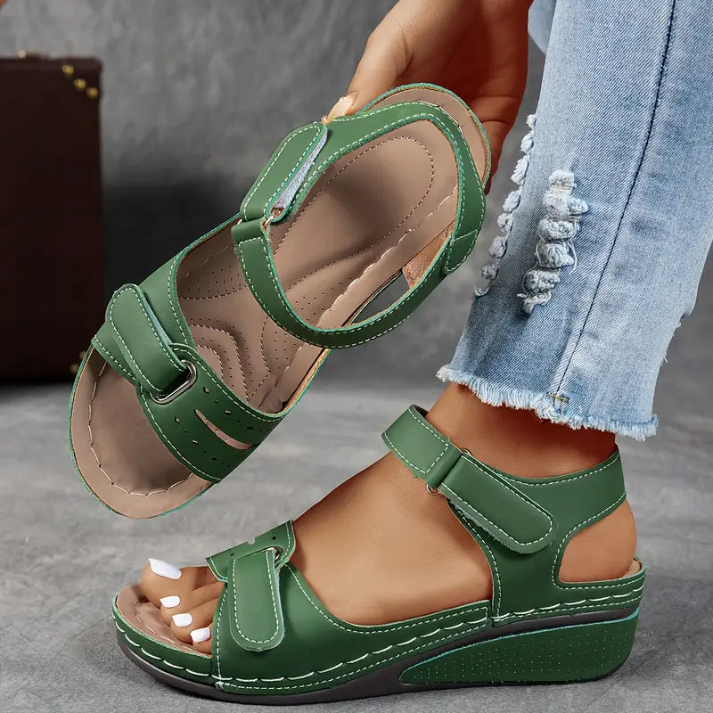 Harper | Women’s Comfort Wedge Summer Sandals