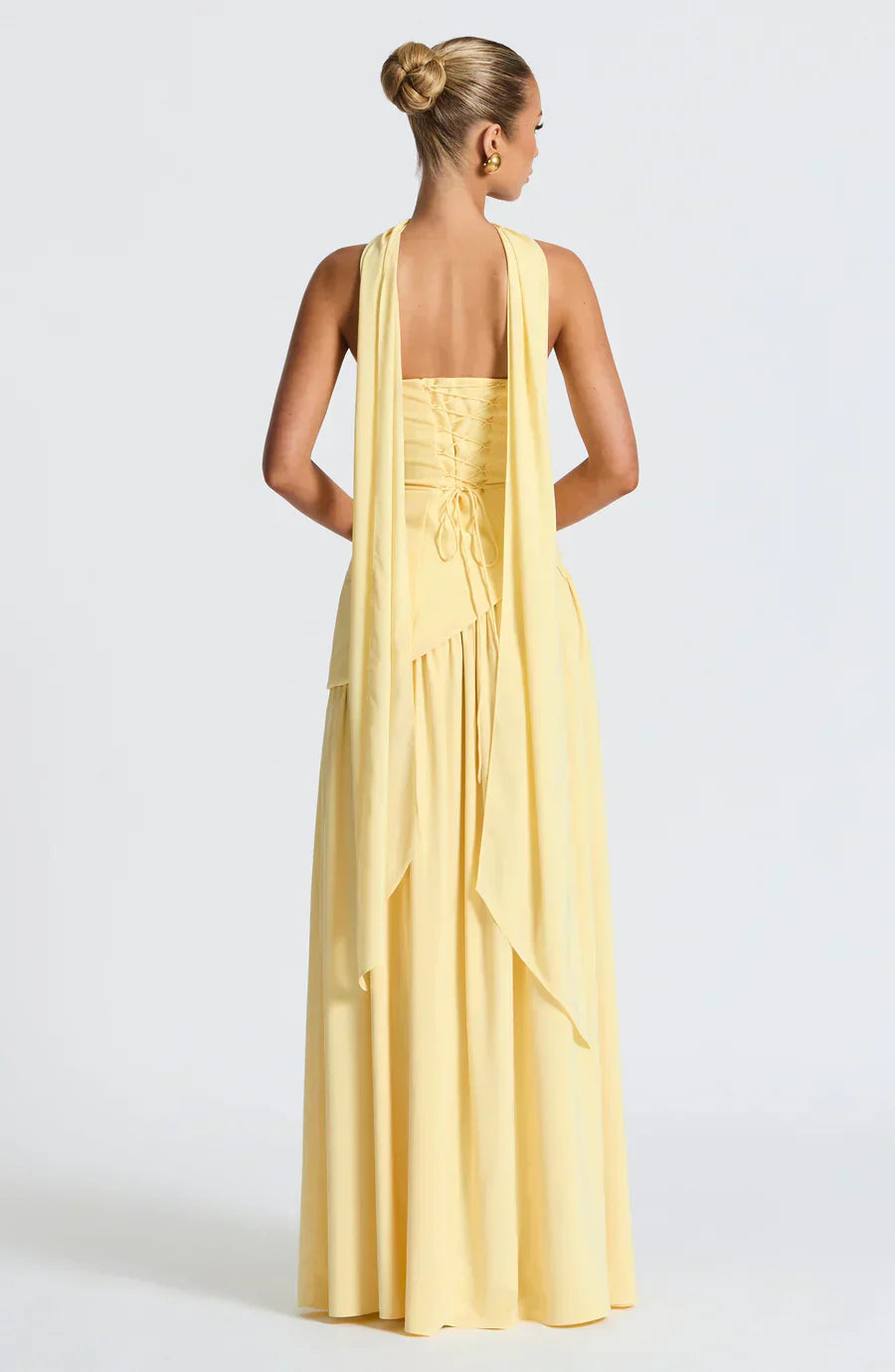 Clara | Women Wedding Guest Asymmetric Maxi Dress