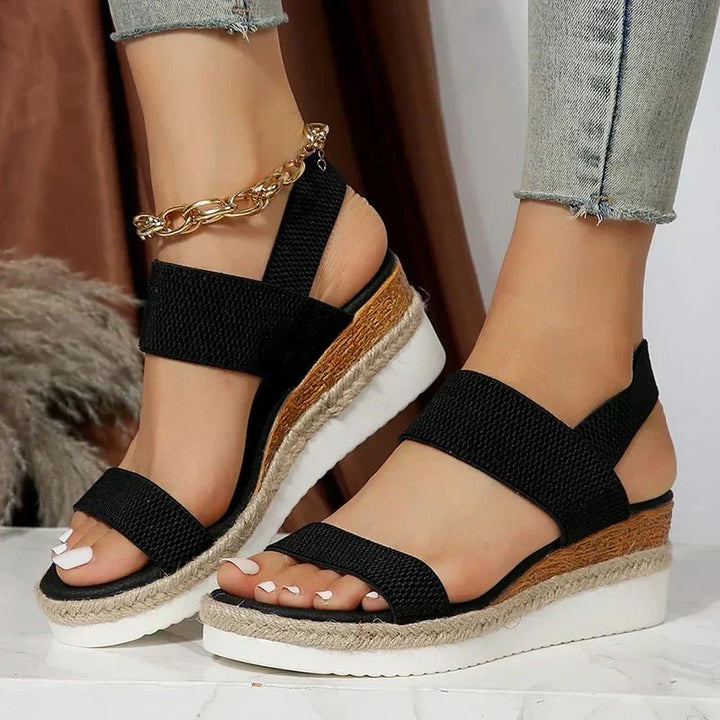 Chloe | Women’s Orthopedic Cross Strap Platform Sandals