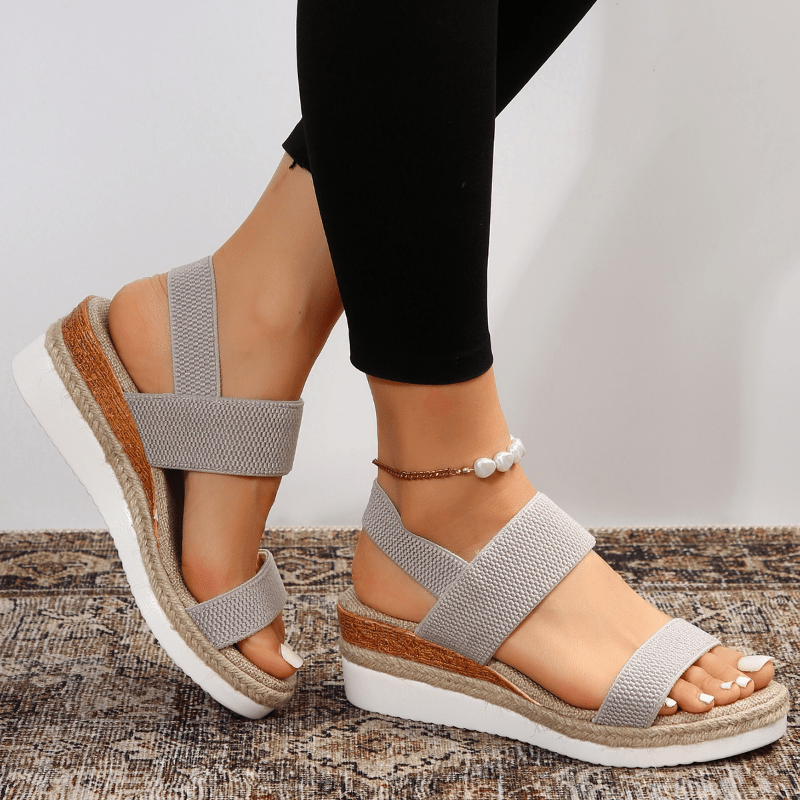 Chloe | Women’s Orthopedic Cross Strap Platform Sandals