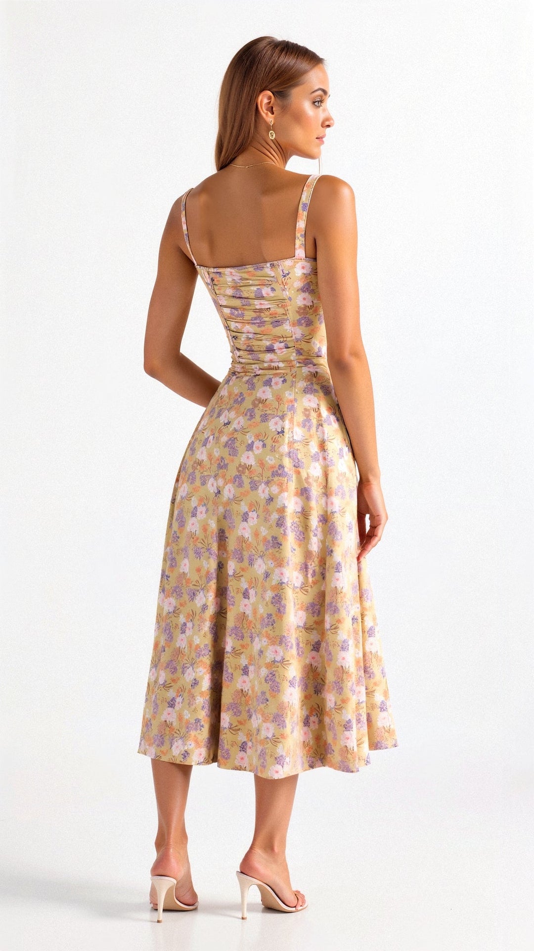 Brooklyn | Women Figure-flattering style Midi Dress