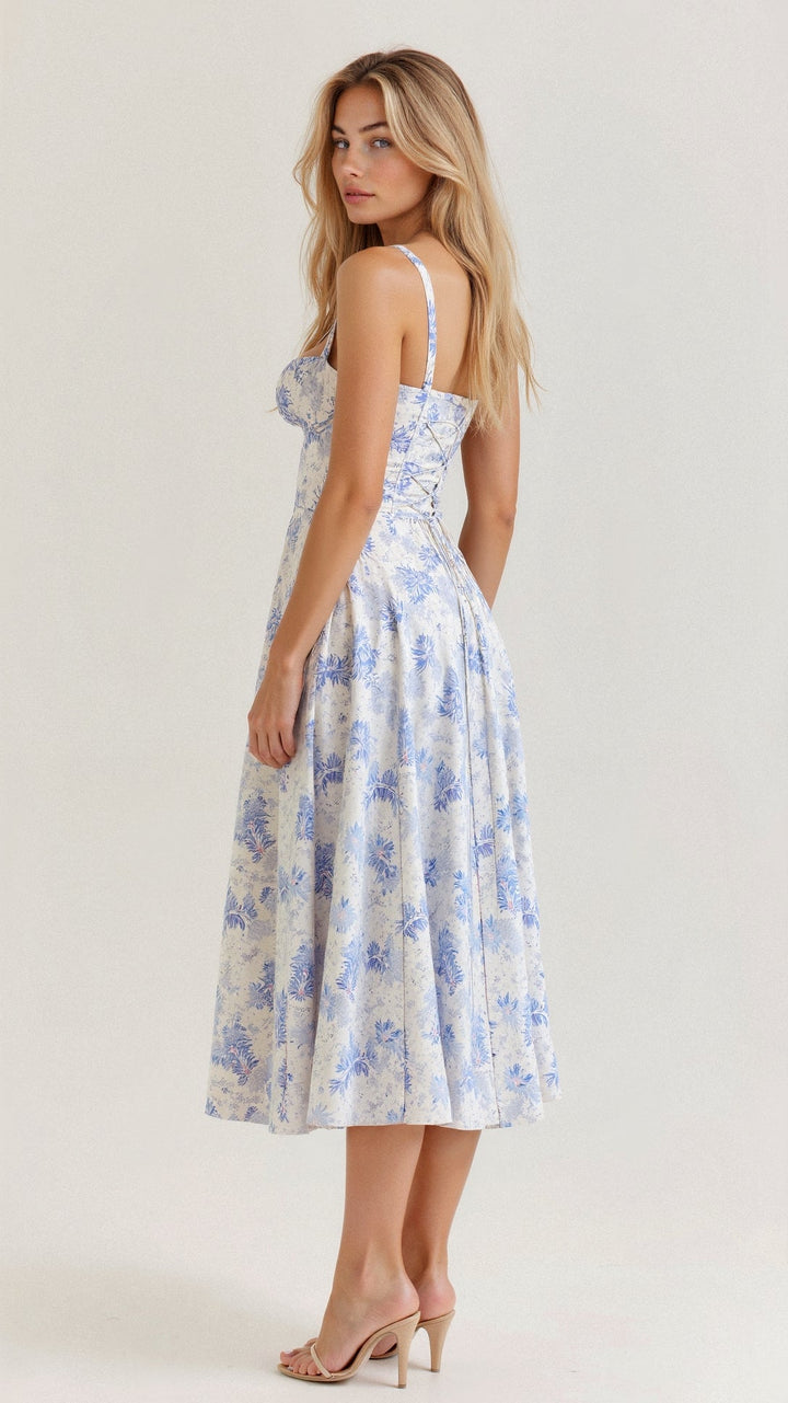 Brooklyn | Women Figure-flattering style Midi Dress