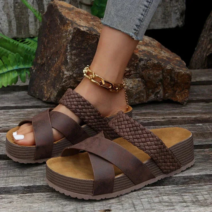 Chloe | Women’s Summer Braided Platform Sandals
