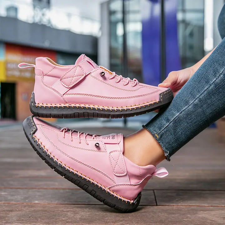 Alyssa | Women’s Orthopedic Hook Loop Casual Sneakers