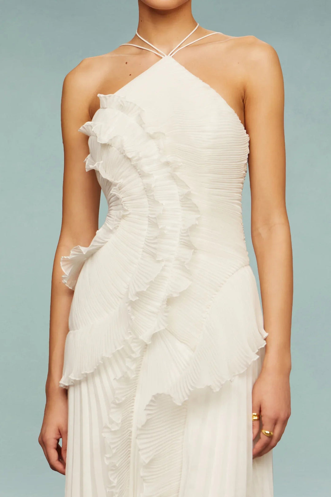 Ava | Women's One Shoulder Maxi Wedding Guest Dress